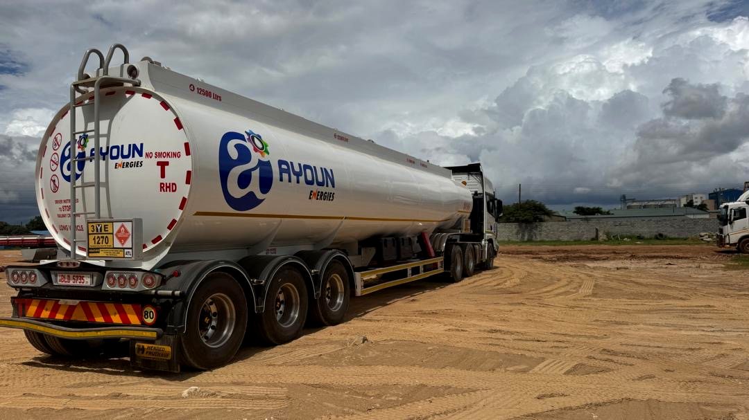 Ayoun Energies tanker with prime mover